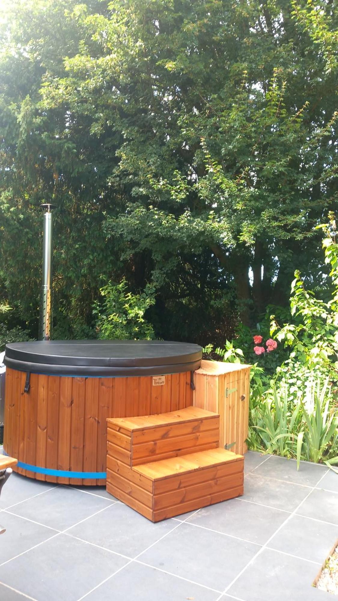 Le Cottage Exotique Du Lutin Many & Son Bain Nordique Saint-Christophe-Sur-Conde Exterior photo